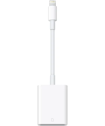 Originele Apple Lightning naar SD Kaartlezer Adapter Wit Kabels