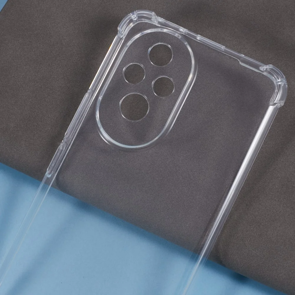 Honor 200 Hoesje Schokbestendig en Dun TPU Back Cover Transparant afbeelding 7