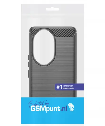 Honor 200 Hoesje Geborsteld TPU Flexibele Back Cover Zwart afbeelding 7