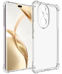 Honor 200 Pro Hoesje Schokbestendig en Dun TPU Back Cover Transparant