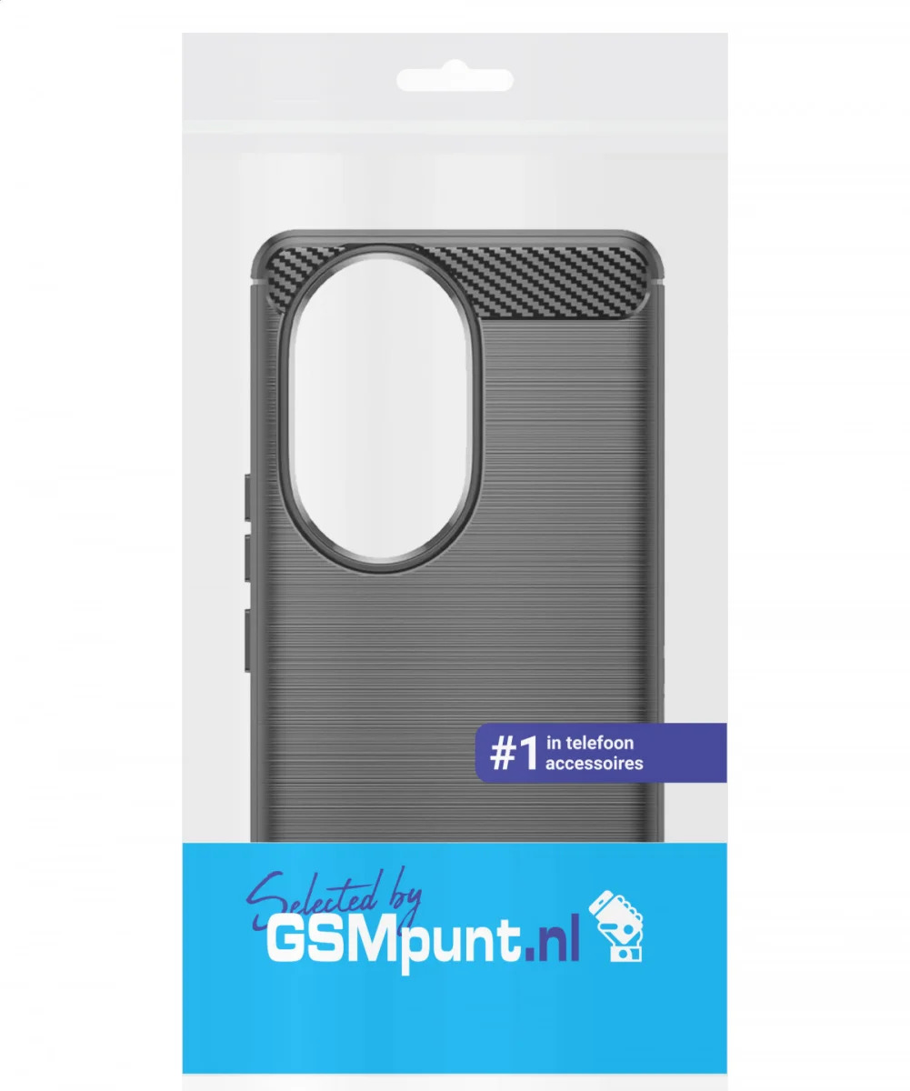 Honor 200 Pro Hoesje Geborsteld TPU Flexibele Back Cover Zwart afbeelding 9