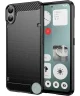 Nothing CMF Phone 1 Hoesje Geborsteld TPU Flexibele Back Cover Zwart