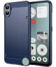 Nothing CMF Phone 1 Hoesje Geborsteld TPU Flexibele Back Cover Blauw