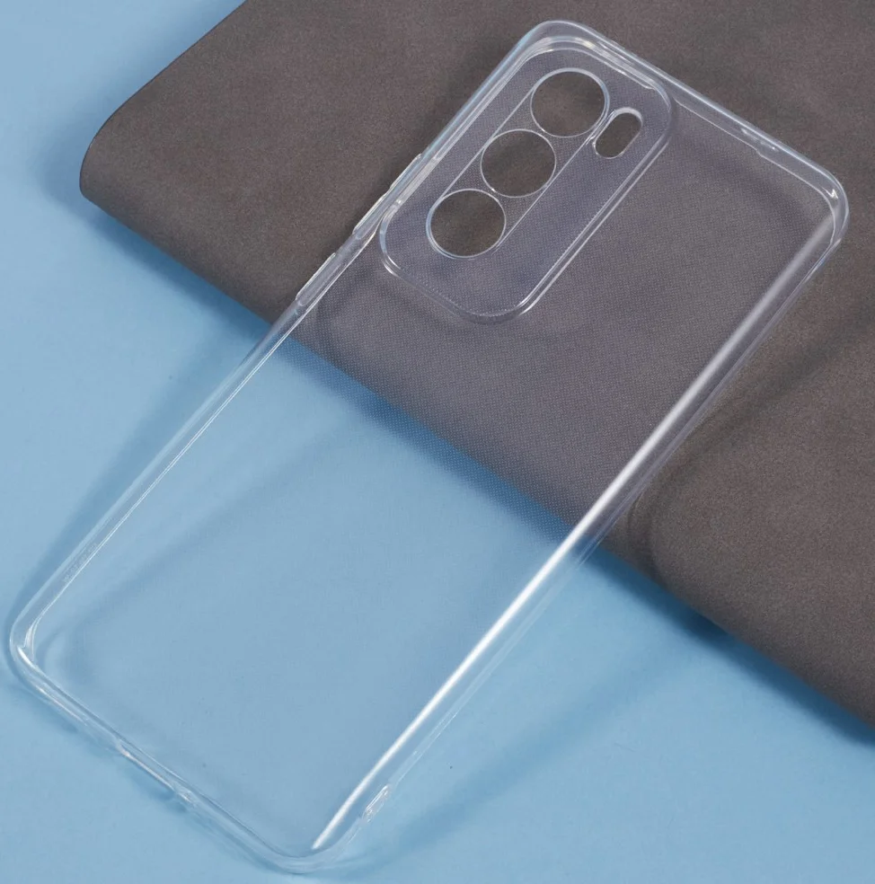 Oppo Reno 12 Hoesje Dun TPU Back Cover Transparant afbeelding 4