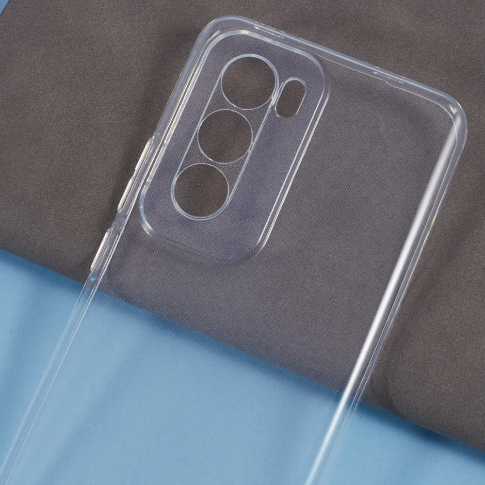 Oppo Reno 12 Hoesje Dun TPU Back Cover Transparant afbeelding 6