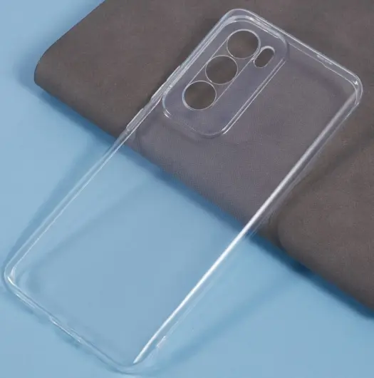 Oppo Reno 12 Hoesje Dun TPU Back Cover Transparant afbeelding 4
