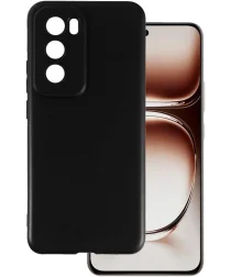 Oppo Reno 12 Hoesje Dun TPU Back Cover Zwart