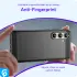 Samsung Galaxy S24 FE Hoesje Geborsteld TPU Flexibele Back Cover Zwart afbeelding 5