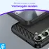 Samsung Galaxy S24 FE Hoesje Geborsteld TPU Flexibele Back Cover Zwart afbeelding 6