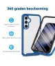 Samsung Galaxy S24 FE Hoesje Full Protect 360° Cover Hybride Blauw