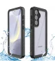 SBG Samsung Galaxy S24 FE Waterdicht Hoesje Schokbestendig Transparant/Zwart