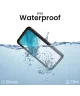 SBG Samsung Galaxy S24 FE Waterdicht Hoesje Schokbestendig Transparant/Zwart