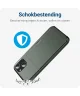 Samsung Galaxy S24 FE Hoesje met Slider Kaarthouder Back Cover Groen