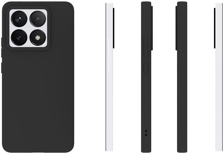 Xiaomi 14T Hoesje Dun TPU Back Cover Zwart afbeelding 5