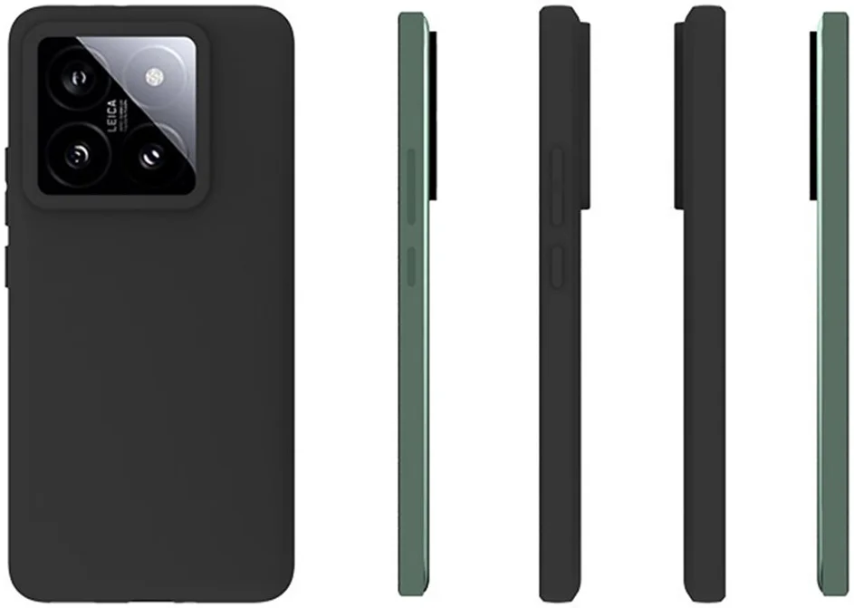 Xiaomi 14T Pro Hoesje Dun TPU Back Cover Zwart afbeelding 5