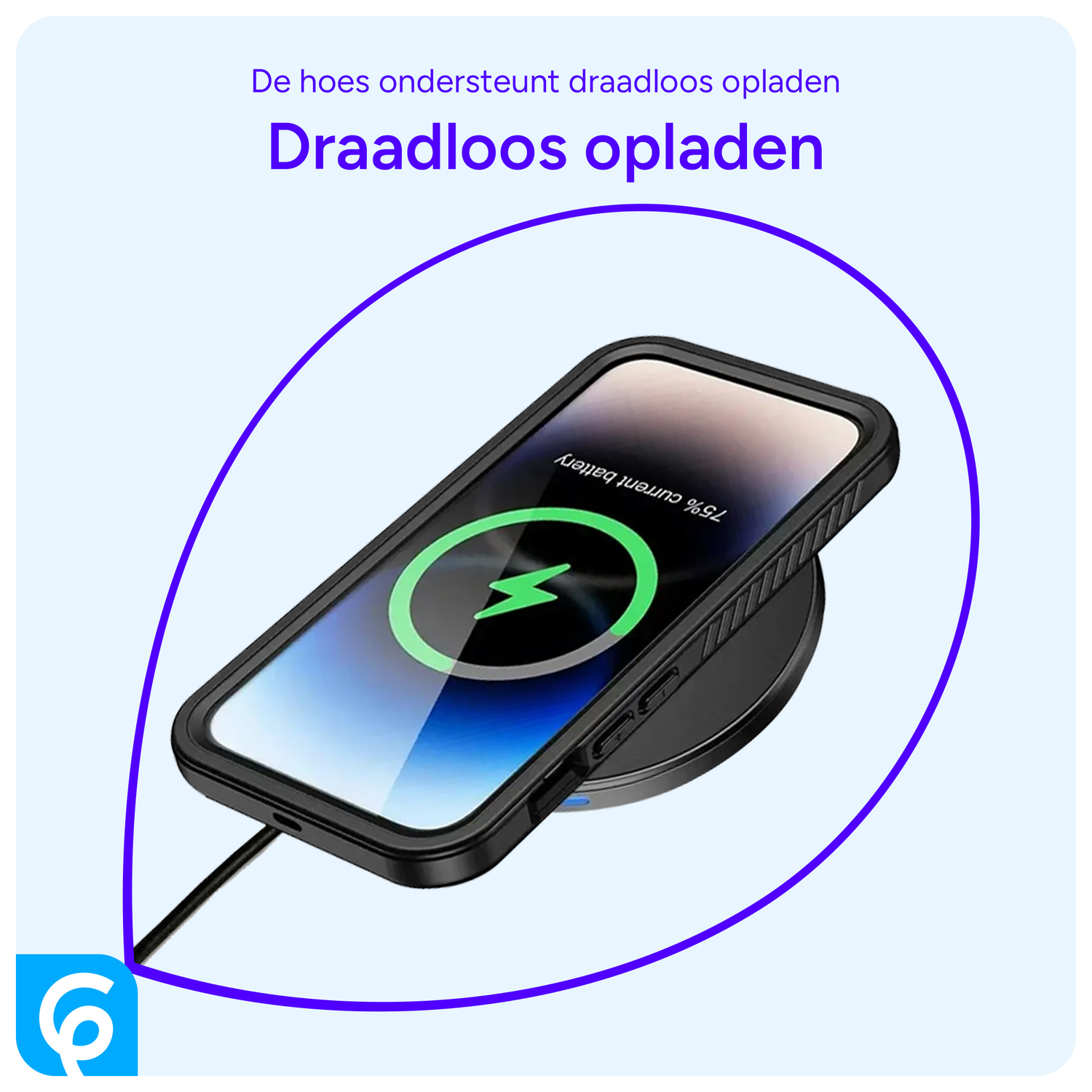 SBG Outdoor Case iPhone 16e Waterdicht Zwart afbeelding 4