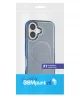 Apple iPhone 16 Hoesje Dual-Layer Hybride Back Cover met MagSafe Blauw