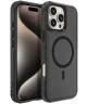 Apple iPhone 16 Pro Max Hoesje Dual-Layer Hybride Back Cover met MagSafe Zwart