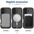 Apple iPhone 16 Hoesje Full Protect 360° Cover met MagSafe Zwart afbeelding 3