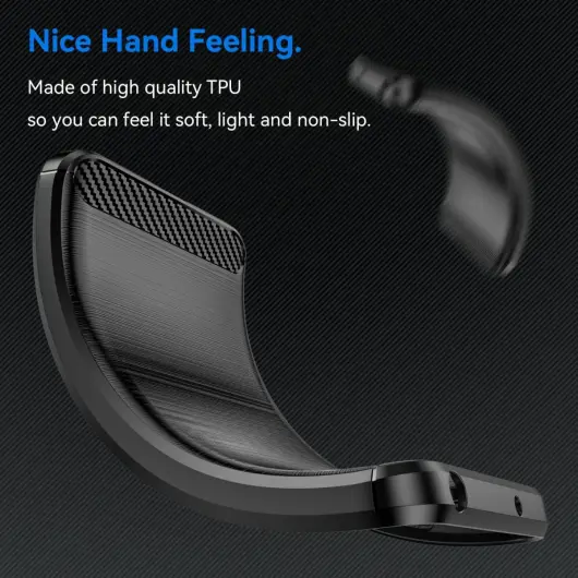 Oppo A79 Hoesje Geborsteld TPU Flexibele Back Cover Zwart afbeelding 7