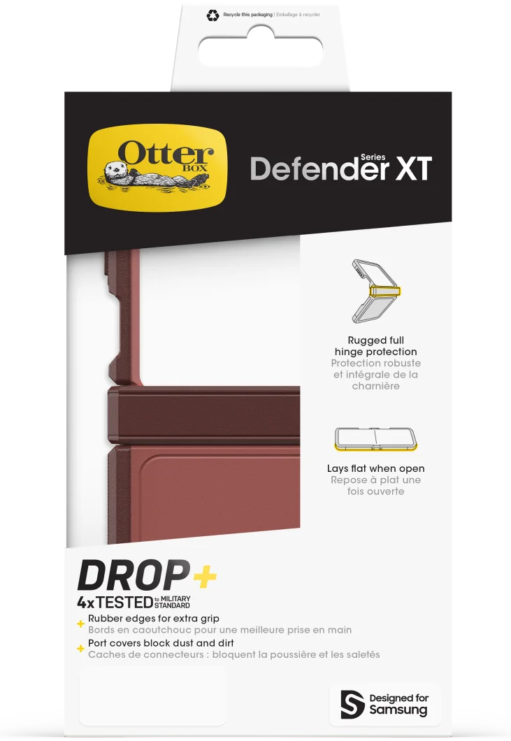 OtterBox Defender XT Samsung Galaxy Z Flip 6 Hoesje Back Cover Rood afbeelding 7