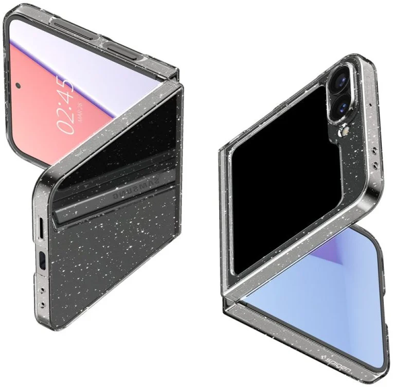 Spigen Air Skin Samsung Galaxy Z Flip 6 Hoesje Back Cover Crystal Quartz afbeelding 3