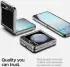 Spigen Air Skin Samsung Galaxy Z Flip 6 Hoesje Back Cover Crystal Quartz afbeelding 15