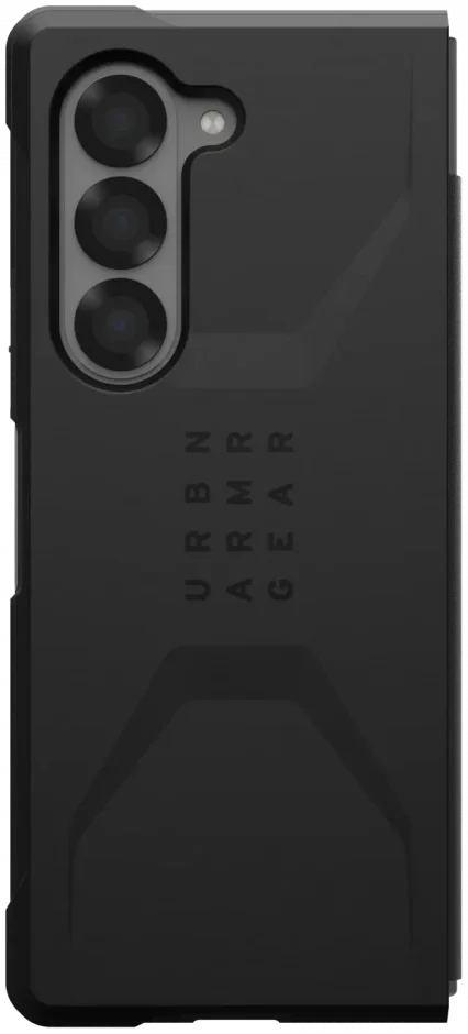 Urban Armor Gear Civilian Samsung Galaxy Z Fold 6 Hoesje Back Cover Zwart afbeelding 3