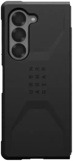Urban Armor Gear Civilian Samsung Galaxy Z Fold 6 Hoesje Back Cover Zwart afbeelding 3
