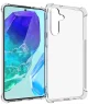 Samsung Galaxy M55 Hoesje Schokbestendig en Dun TPU Back Cover Transparant