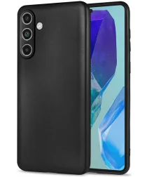 Samsung Galaxy M55 Hoesje Dun TPU Back Cover Zwart