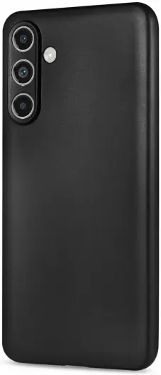 Samsung Galaxy M55 Hoesje Dun TPU Back Cover Zwart afbeelding 5