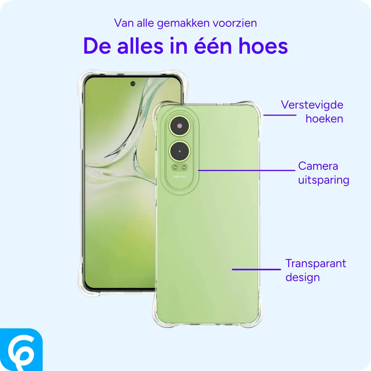 OnePlus Nord CE 4 Lite Hoesje Schokbestendig en Dun TPU Back Cover Transparant afbeelding 2