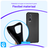 OnePlus Nord CE 4 Lite Hoesje Dun TPU Back Cover Zwart afbeelding 2
