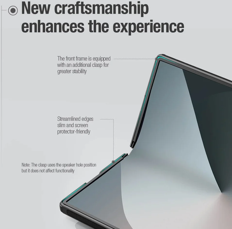Nillkin Super Frosted Shield Samsung Galaxy Z Fold 6 Hoesje Back Cover Groen afbeelding 6