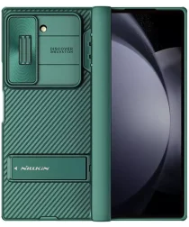 Nillkin CamShield Samsung Galaxy Z Fold 6 Hoesje met Kickstand Groen