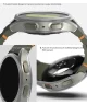 Ringke Slim Hoesje + Tempered Glass - Samsung Galaxy Watch 7 40MM - Matte Clear