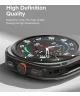 Ringke Slim Hoesje + Tempered Glass - Samsung Galaxy Watch Ultra - Matte Clear