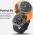 Ringke Slim Extend Hoesje + Tempered Glass - Samsung Watch Ultra - Transparant afbeelding 3