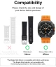 Ringke Slim Extend Hoesje + Tempered Glass - Samsung Watch Ultra - Matte Clear