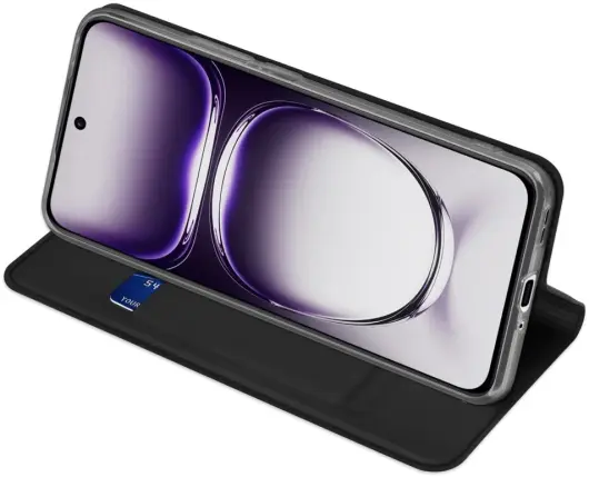 Dux Ducis Skin Pro Oppo Reno 12 Hoesje Portemonnee Zwart afbeelding 5