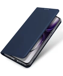 Dux Ducis Skin Pro Oppo Reno 12 Hoesje Portemonnee Blauw