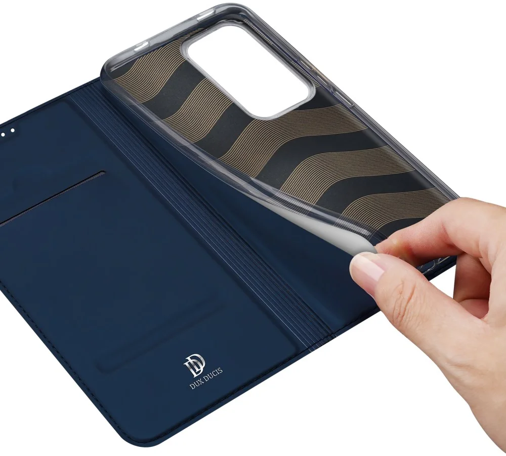 Dux Ducis Skin Pro Oppo Reno 12 Hoesje Portemonnee Blauw afbeelding 8