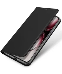 Dux Ducis Skin Pro Oppo Reno 12 Pro Hoesje Portemonnee Zwart