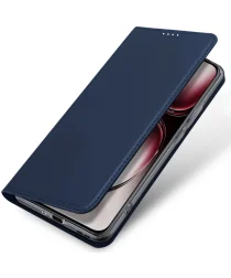 Dux Ducis Skin Pro Oppo Reno 12 Pro Hoesje Portemonnee Blauw