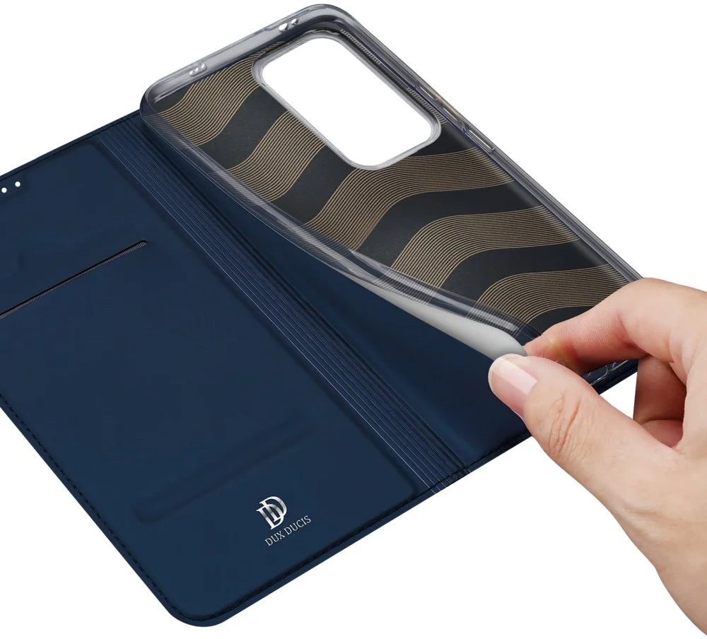 Dux Ducis Skin Pro Oppo Reno 12 Pro Hoesje Portemonnee Blauw afbeelding 8