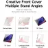 Dux Ducis Magi Samsung Galaxy Tab S9 / S9 FE Hoes V-Fold Book Case Roze afbeelding 7