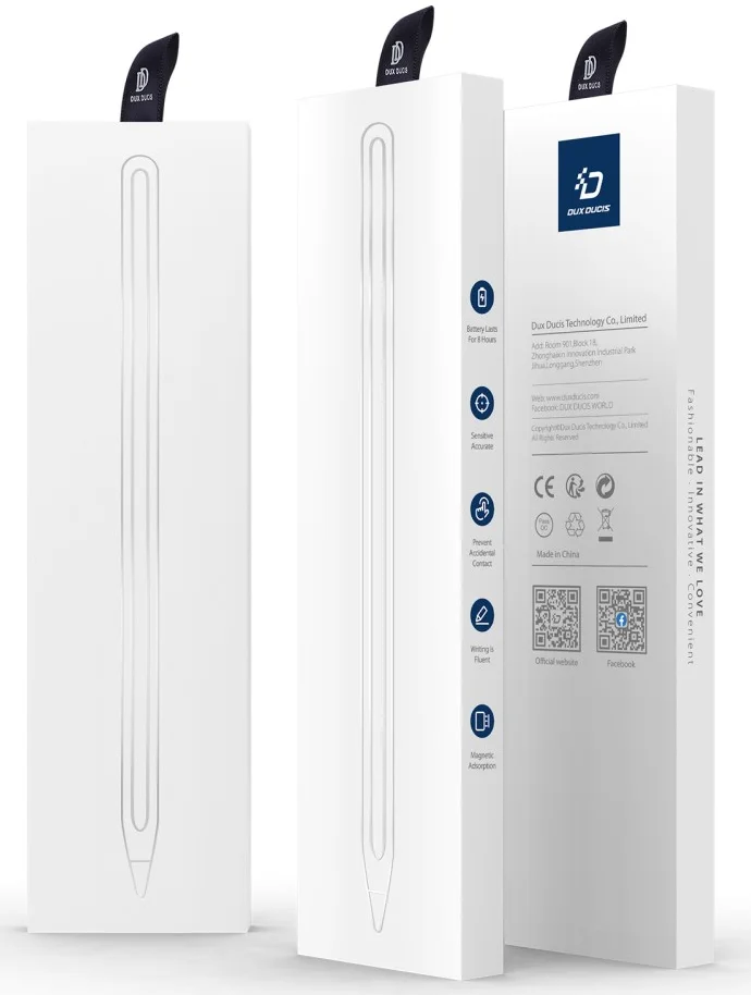 Dux Ducis Stylus Pen Geschikt voor iPad Pro / iPad Air Wit afbeelding 5