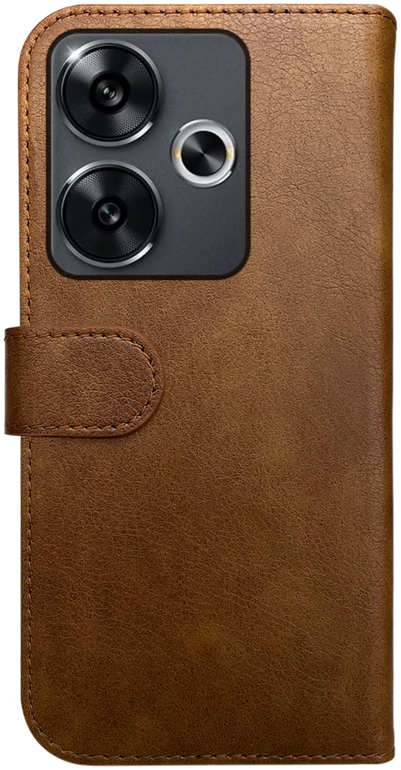 Rosso Element Xiaomi Poco F6 Hoesje Book Case Wallet Bruin afbeelding 2
