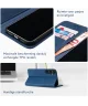 Rosso Element Samsung Galaxy S24 FE Hoesje Book Case Wallet Blauw